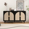 Bella Depot 58.86''W 4 Door Cabinet - 2 of 4