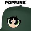The Powerpuff Girls Buttercup Head Foam Trucker Cap Hunter Green - 4 of 4