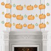 Big Dot of Happiness Little Pumpkin - Fall Birthday Party or Baby Shower DIY Decorations - Clothespin Garland Banner - 44 Pieces - 3 of 4