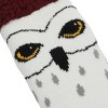 Harry Potter Big Face Hedwig Women's Quarter Crew Ankle  Sock - 3 of 4