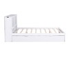 NicBex Full Size Platform Bed Modern Wooden Bed Frame with Twin Size Trundle and Pull Out 4-Layer Shelves for Bedroom and Living Room - 4 of 4