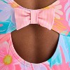 Girls' Tropical Blooms Floral Printed One Piece Swimsuit - Cat & Jack™ Pink - 3 of 3
