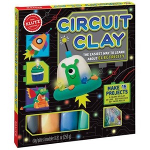 Circuit Clay : The Easiest Way to Learn About Electricity (Paperback) (Klutz) - 1 of 1