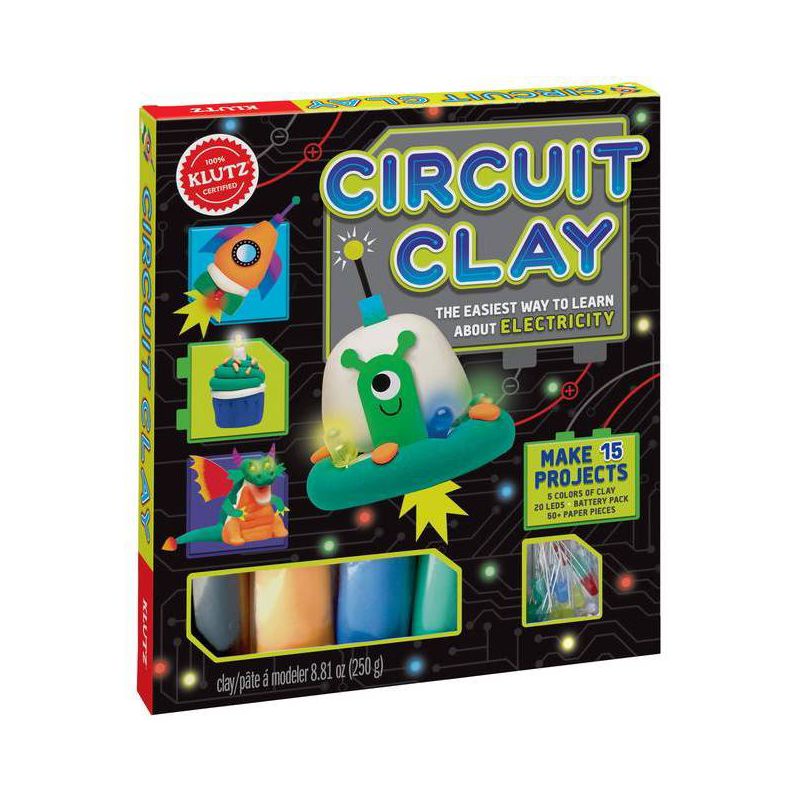 Circuit Clay : The Easiest Way to Learn About Electricity (Paperback) (Klutz), 1 of 2