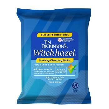 T.N. Dickinson's Witch Hazel Cleansing Cloths - 25ct