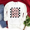 Simply Sage Market Women's Graphic Sweatshirt Love Stacked Grunge - 3 of 3