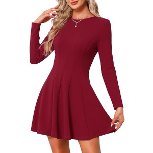 homecoming dress long A Line V neck Long Sleeves Black Sparkly Prom Dress Short Homecoming Dress QH2494 US10 / As Pic