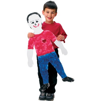 Roylco Pre-Cut Paper Finger Paint Big Kids, 18 x 35 Inches, pk of 24