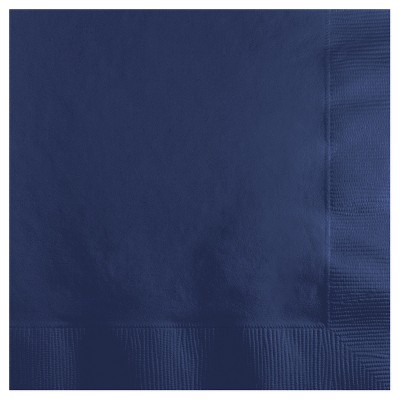 50ct Navy Blue Disposable Napkins