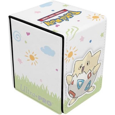 Ultra Pro - Togepi Alcove Flip Deck Box for Pokemon, Card storage solutions, durable box, deck organization, secure protection, stylish holder,