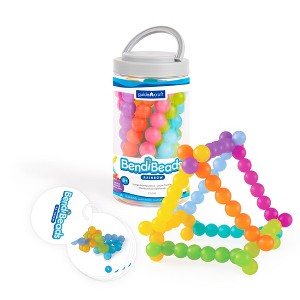 BendiBeads - Rainbow - 12 pc. Set Kids Color and Shape Toys, Flexible Fine Motor Skills Development - 1 of 4