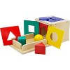 Wooden Montessori Shape Sorter and Object Permanence Learning Toy - 2 of 3