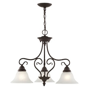 Livex Lighting Coronado 3 - Light Chandelier in  Bronze - 1 of 1