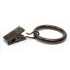 12pk Chicology (3/4") Diameter Curtain Clip Rings - 2 of 4