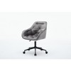 Velvet Home Office Chairs, Modern Home Office Chairs With Wheels, Dressing Chairs In Living Room, Bedroom And Study, Computer Chairs - 4 of 4