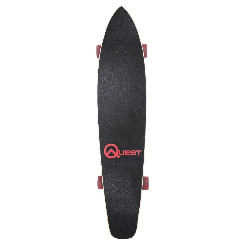 Quest Super Cruiser 44&#34; Longboard Skateboard - Black/Wood, 2 of 5