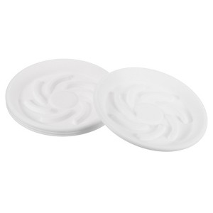 Unique Bargains Home Garden Office PP Resin Plant Saucer 4 Pcs - 1 of 4