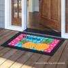 Pineapple Welcome Spring Doormat Indoor Outdoor 30" x 18" Briarwood Lane - 3 of 4