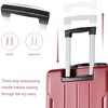 Kumasinova 20"Hardshell Luggage,Durable ABS Carry-On Suitcase with TSA Lock,Airline-Approved Double Spinner Travel Luggage,Lightweight - 4 of 4