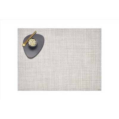 Chilewich Natural Vinyl Basketweave Rectangle Placemat