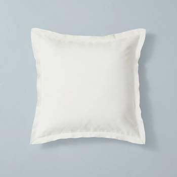18"x18" Linen Blend Accent Pillow Sham - Hearth & Hand™ with Magnolia