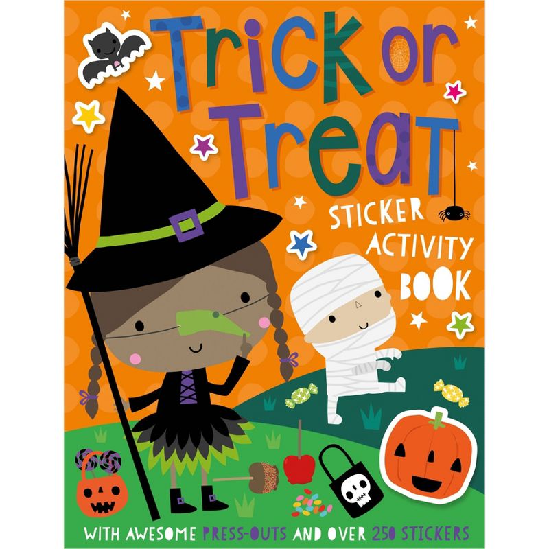 Trick or Treat Sticker Activity Book - by Make Believe Ideas (Paperback), 1 of 4