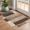 Contemporary Patchwork Geometric Indoor Area Rug by Blue Nile Mills - 2 of 4