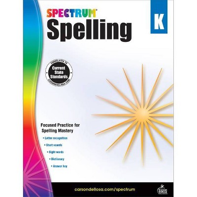 Spectrum Spelling, Grade K - (Paperback)