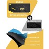 15&21 Cubic Foot Waterproof Roof Bag, Universal Fit for All Vehicles, Includes Anti-Slip Mat, Storage Pouch & Door Hooks - 3 of 4