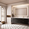Rectangular Framed Tempered Glass Wall-Mounted Bathroom Vanity Mirror - 4 of 4