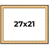 PosterPalooza | Traditional Gold Picture Frame - UV Acrylic, Backing Board, Hanging Hardware Included - 2 of 4