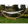 Vivere 15ft Arc Hammock Stand - Pine Color - 3 of 4