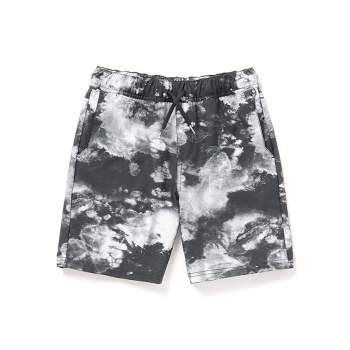 Volcom Big Boys Asphalt Beach Elastic Waist Qucik Dry Hybrid Shorts