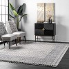 Nuloom Claudia Diamond Tassel Indoor Area Rug - 2 of 4