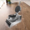 Commercial Waffle Maker, 1200W Stainless Steel Nonstick Round Waffle Iron with 122℉ - 572℉ Temp Range & Time Control for Household Bakeries Snack Bar - 2 of 4