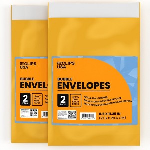 84773: Manila Bubble Envelopes, 8.5x11, 2 Pack (48 Packs) - 1 of 4