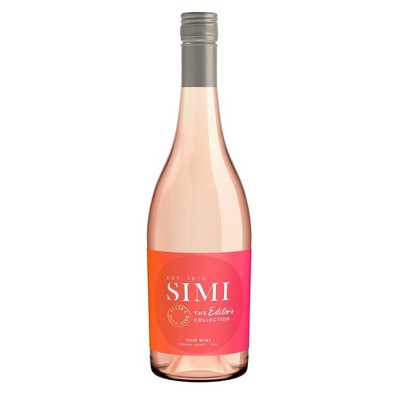 SIMI The Editor's Collection Sonoma County Reese's Book Club Rose Wine - 750ml Bottle