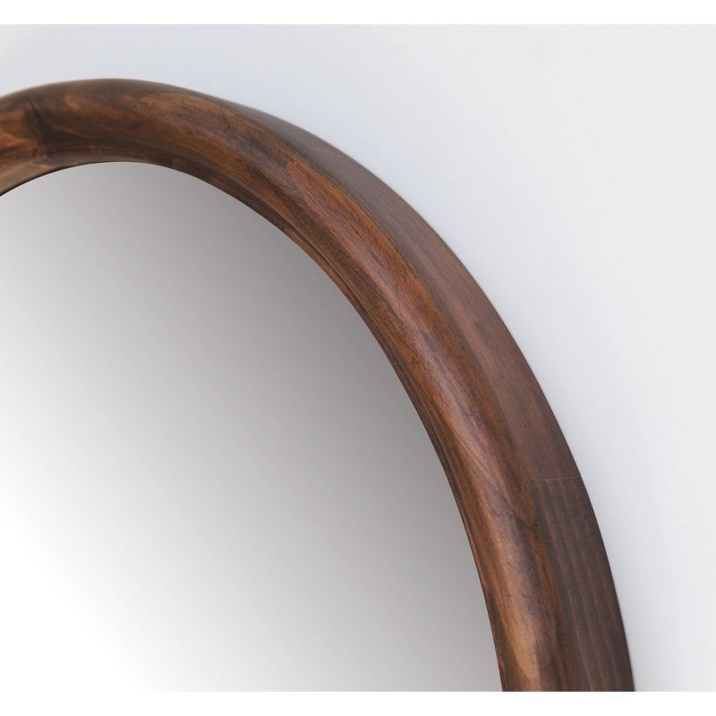 20&#34; x 65&#34; Wood Arched Floor Mirror Walnut - Threshold&#8482; designed with Studio McGee, 4 of 14