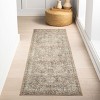 Nuloom Hillstone Collection Elinda Traditional Vintage Medallion Area Rug - 2 of 4