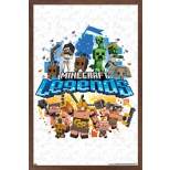 Trends International Minecraft: Legends - White Framed Wall Poster Prints