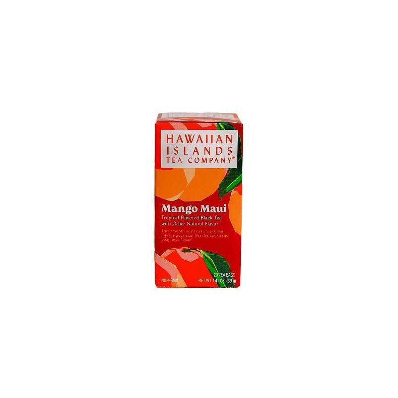 Hawaiian Islands Tea Company Mango Maui Black Tea - 20ct, 1 of 6