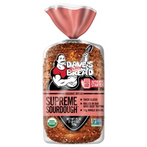 Dave's Killer Bread Organic Sourdough Bread - 24oz - 1 of 4