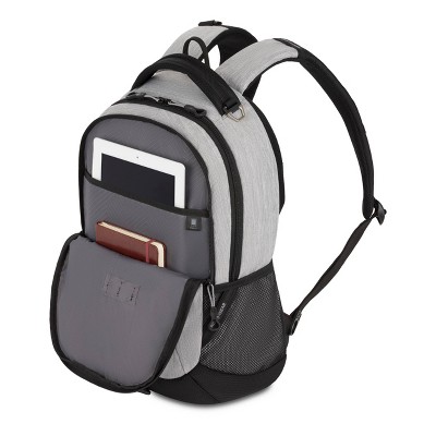 Рюкзаки SWISSGEAR Laptop 18" Backpack - Light Heather Gray — фото 8