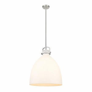 Newton Bell - 1 Light Stem Hung Pendant In Industrial Style-23.88 Inches Tall and 18 Inches Wide - 1 of 1