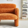 GDFStudio Etta Modern Velvet Upholstered Chair with Support Pillow - 4 of 4