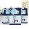 Big Dot of Happiness It's a Boy - Blue Baby Shower Favor Boxes - Set of 12 - 3 of 4