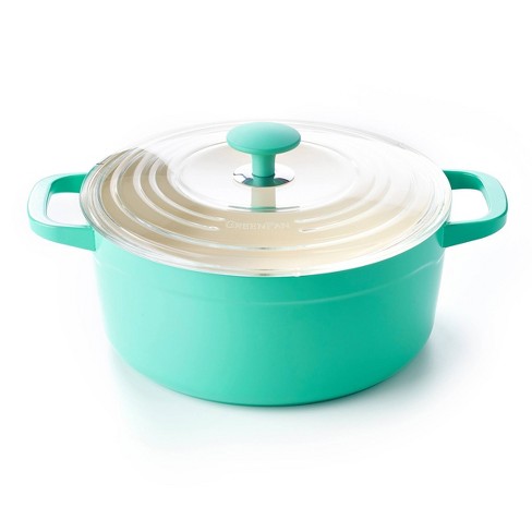 Greenpan Vintage Dutch Oven Teal - 4.5qt : Target