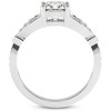 Pompeii3 2 1/5Ct Diamond Willow Lab Created Engagement Ring White, Yellow or Rose Gold - 4 of 4