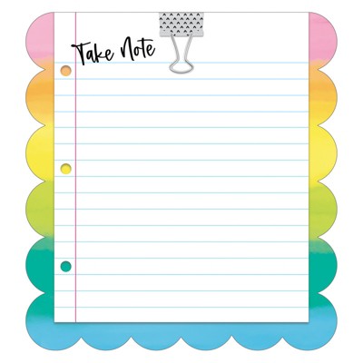 Happily Ever Elementary Creatively Inspired Take Note Notepad, 5.75" x 6.25" (Pack of 6)