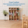 ECR4Kids Streamline 4-Section Coat Locker, 1 - 3 of 4